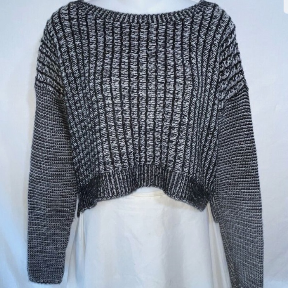 Cotton Emporium black and white sweater